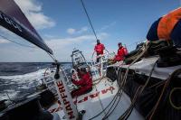 Volvo Ocean Race: Acercandose a los Doldrums del Pacifico Norte