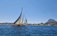17 embarcaciones han tomado la salida en el Encuentro de Vela Clásica organizado por el Club Náutico Jávea 