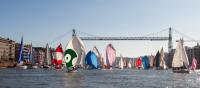 Cerca de 100 barcos navegarán bajo el Puente Colgante en la Regata del Gallo