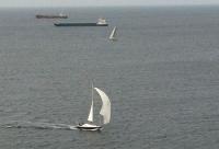 La adversa climatología impidió terminar la I regata de las fuerzas Armadas para la clase Crucero y J80 en Santander