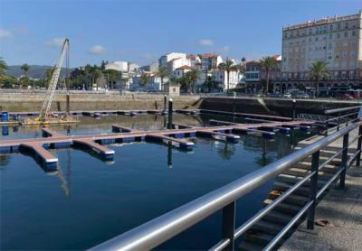 La regata del Camiño Inglés inaugurará los nuevos pantalanes de Ferrol