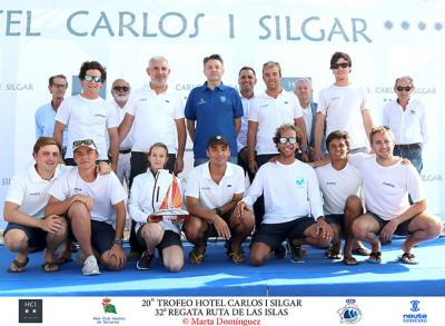 Pairo 8 se hace en Sanxenxo con el Trofeo Hotel Carlos I Silgar y el título gallego absoluto de Cruceros ORC