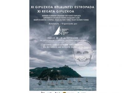 XI Regata Gipuzkoa Belauntzi Estropada. Campeonato de Gipuzkoa de Cruceros en Solitario y A Dos