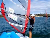 Blanca Manchón a un paso de la victoria en la  Sail Melbourne