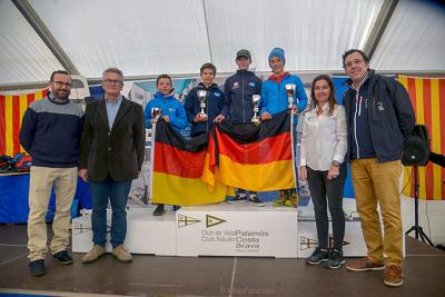 El alemán Carl Krause gana el 31 Palamós Optimist Trophy