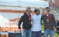 Emilio Durán vencedor del I Campeón de Cantabria de Wingfoil organizado por la RFCV junto a Northwind