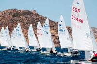 En aguas del náutico de Adra se disputa el campeonato de España Absoluto de Snipe