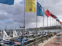 La inestabilidad meteorológica marca el comienzo de la Semana Olímpica Canaria de Vela, Trofeo Manolo Pazos
