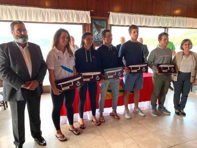 La meteorología ayudó a consumar un gran Campeonato Gallego de vela clase Laser - Trofeo Concello de Marín en Aguete