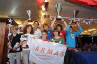 Luis Cabrera, brillante vencedor de la Copa de Canarias de Optimist