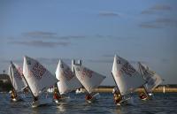 Pablo Barcia, miembro de la Selección Gallega Clase Optimist