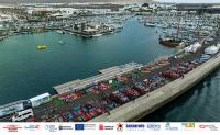 Regatistas preolímpicos inauguran los Lanzarote iQFOiL Games 