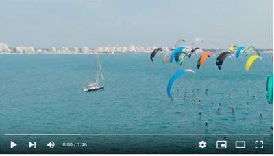 Vídeo Noticia. Engie Kite Tour 2021 La Grande Motte 3